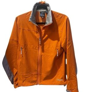 Cloudveil |‎ Orange soft shell windbreaker | Medium